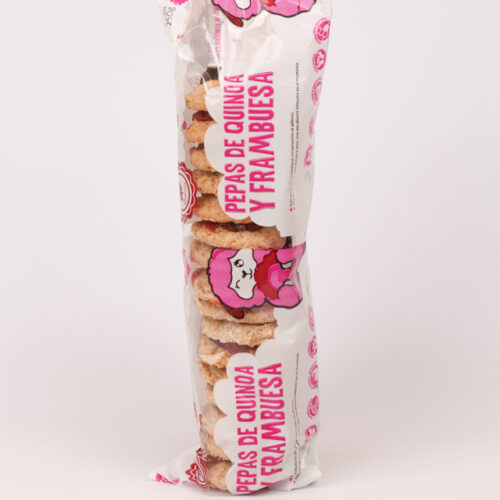 GALLETITAS KIWICHA DE QUINOA Y FRAMBUESA