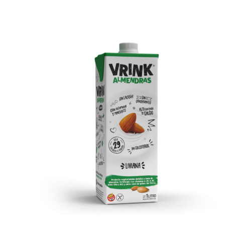 LECHE DE ALMENDRAS SIN AZUCAR VRINK