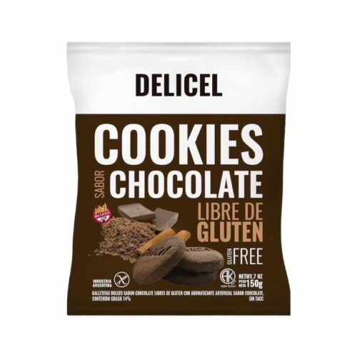 GALLETITAS DE CHOCOLATE 200GR DELICEL