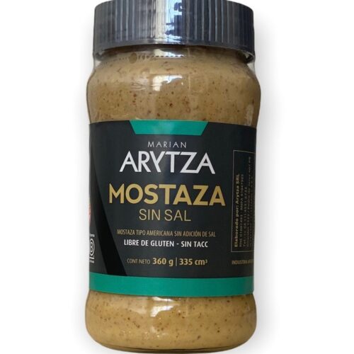 ARYTZA MOSTAZA SIN SAL 360GR