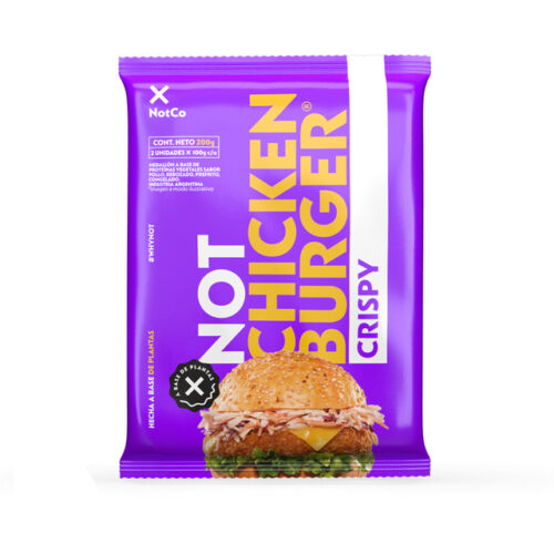 NOT CHICKEN BURGER CRISPY 200GR NOTCO