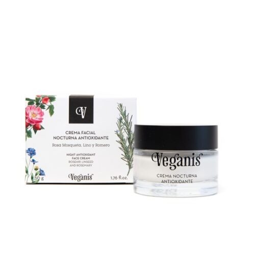 VEGANIS CREMA FACIAL NOCTURNA ANTIOXIDANTE 50GR