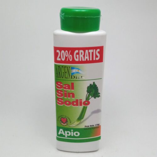SAL SIN SODIO 170GR ARGENDIET APIO