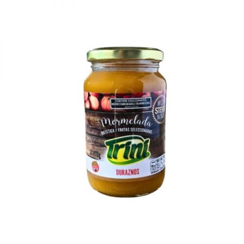 MERMELADA DE DURAZNO C/STEVIA 410GR TRINI