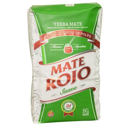 YERBA MATE ROJO SUAVE 2KG