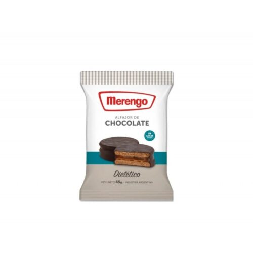 ALFAJOR DE CHOCOLATE SIN AZUCAR MERENGO