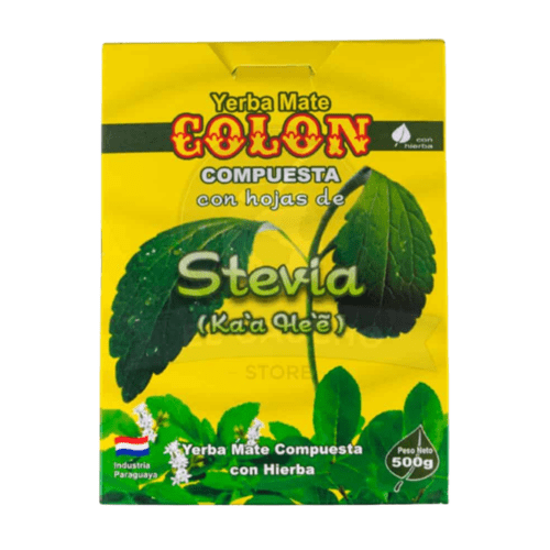YERBA MATE COLON 500GR COMPUESTA CON STEVIA